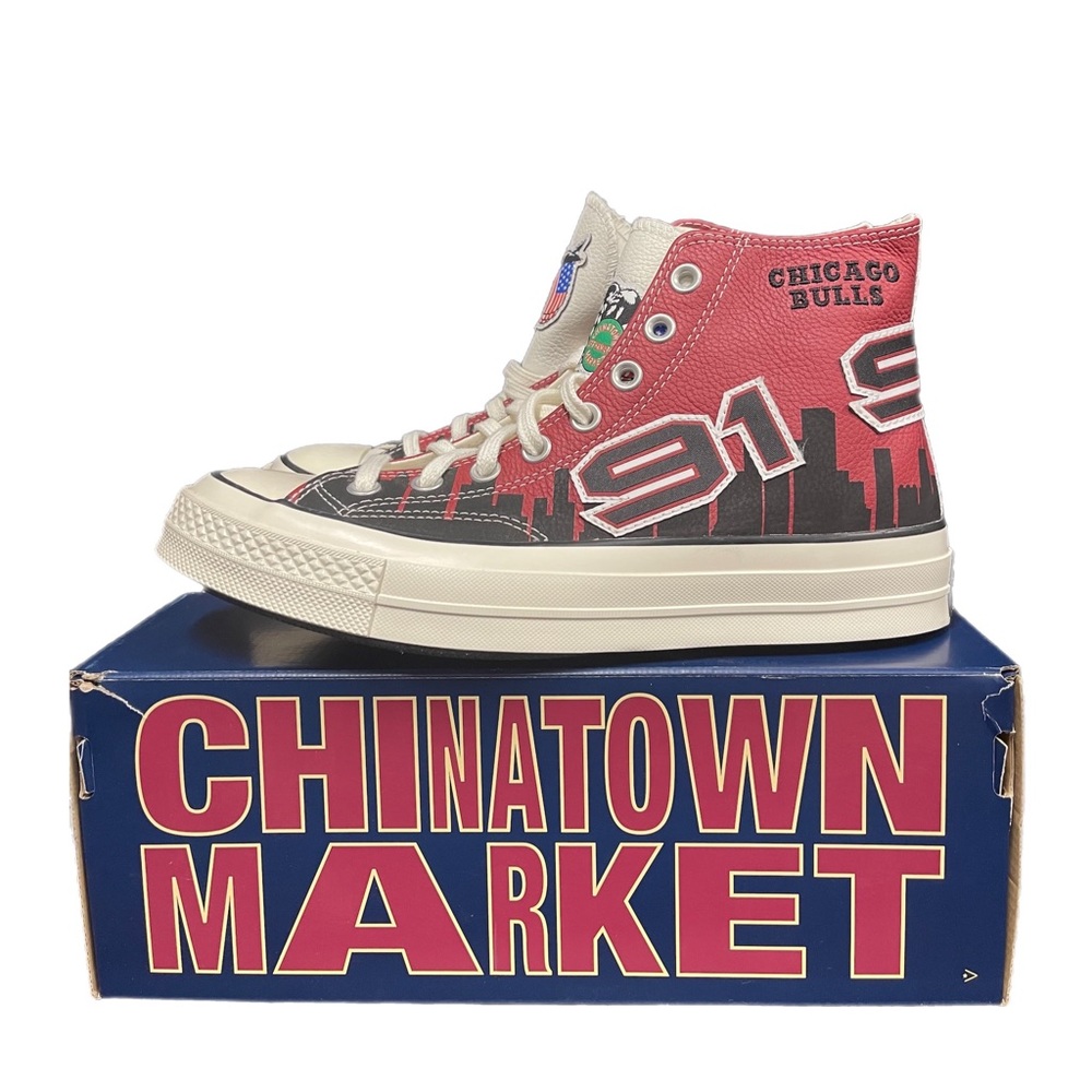 Converse Chinatown Market Chuck 70 Hi Black Chicago Bulls